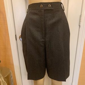 100% Wool Bernard Holtzman Shorts